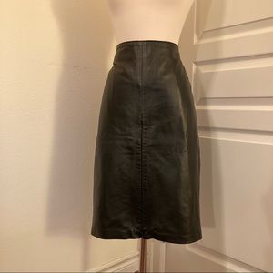 Super Sexy Leather Skirt